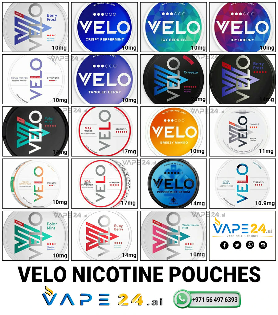 Buy VELO Nicotine Pouches in Dubai | Made in Pakistan