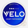 VELO Crispy Peppermint nicotine pouches pack, perfect for a fresh nicotine experience.