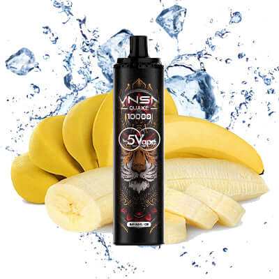 Exclusive VNSN Quake 10000 Puffs Deal in DubaiFlavors-: Banana Ice