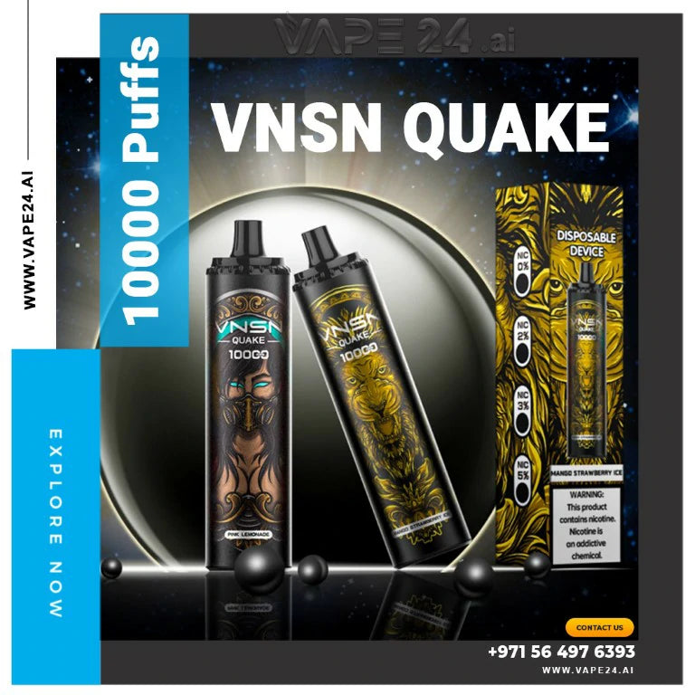 VNSN Quake 10000 Puffs - Ultimate Vaping ExperienceFlavors-: GUMMY BEAR