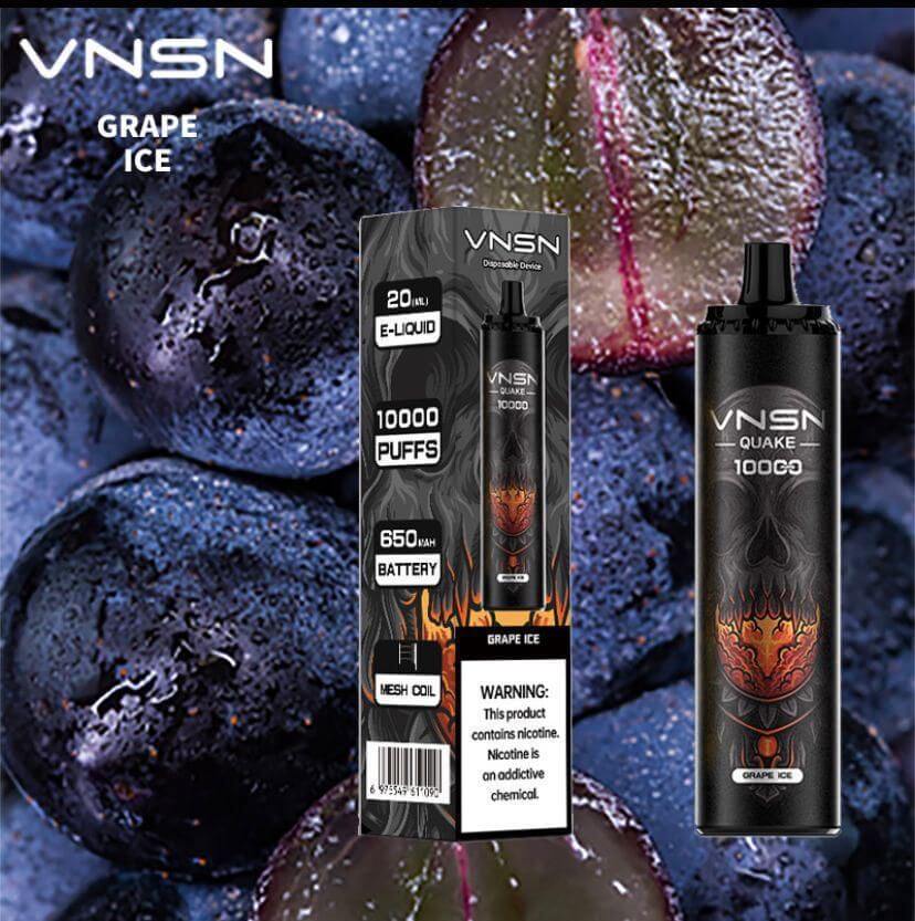 Exclusive Offer: VNSN Quake 10000 Puffs Disposable Vape in Dubai, UAE - Special 2-Piece Deal!DISPOSABLE VAPE