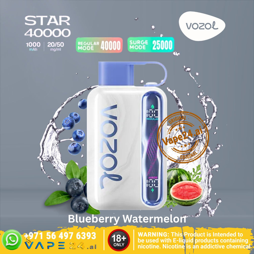 Vozol Star 40000 Puffs Disposable Vape – 20/50mg in Dubai