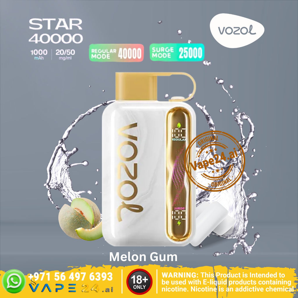 Vozol Star 40000 Puffs Disposable Vape – 20/50mg in Dubai