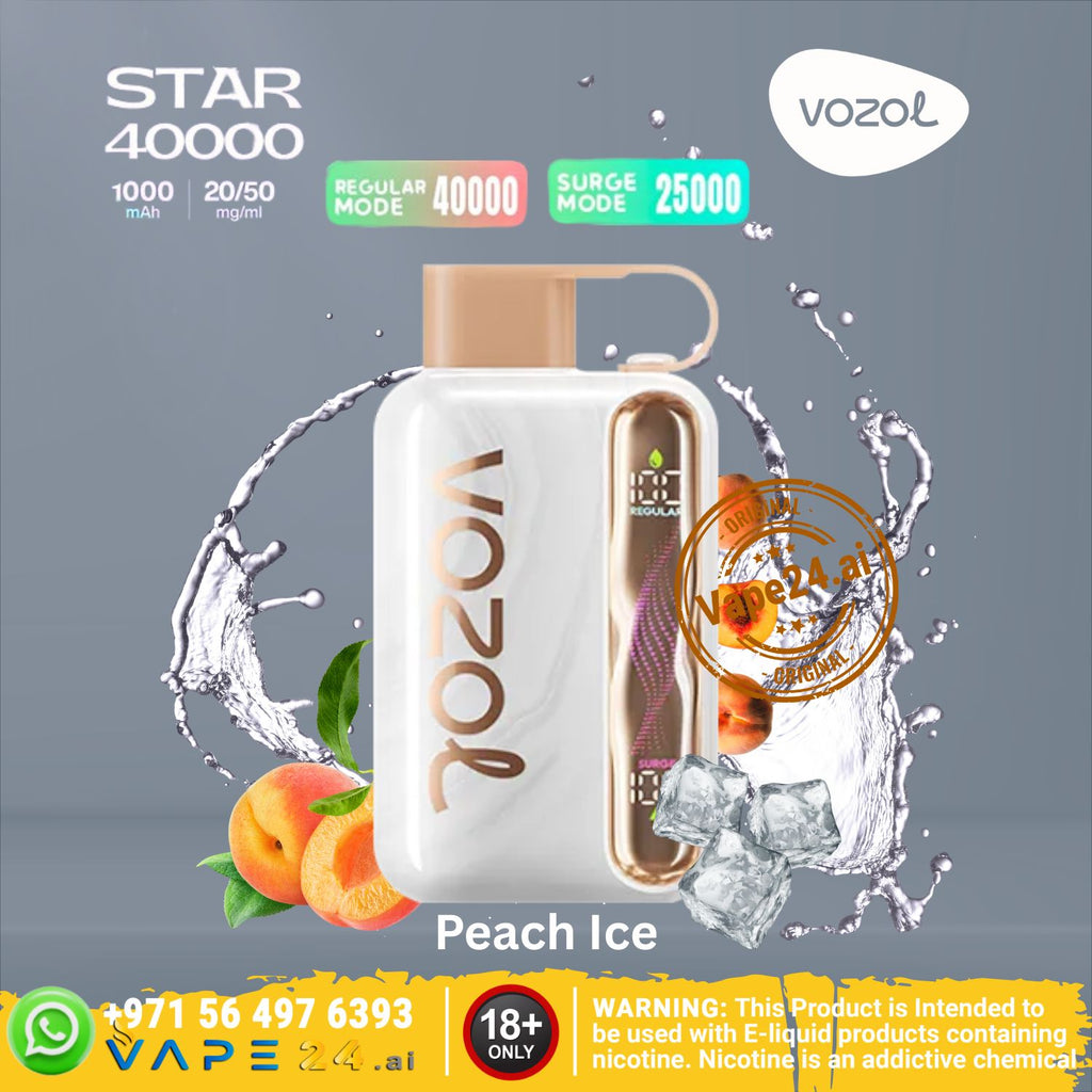 Vozol Star 40000 Puffs Disposable Vape – 20/50mg in Dubai
