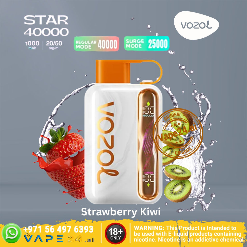 Vozol Star 40000 Puffs Disposable Vape – 20/50mg in Dubai