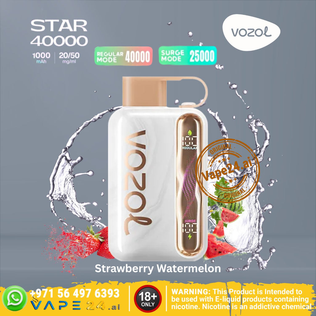 Vozol Star 40000 Puffs Disposable Vape – 20/50mg in Dubai