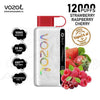 Vozol Star 12000 Puffs Disposable Vape in DubaiFlavors ::: Strawberry Raspberry Cherry