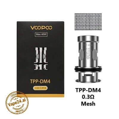 VooPoo TPP DM Coil Series 3PC/PACK Buy Online Dubai UAE 2024Cloud Chasing,Drag 3,Drag X Plus,Dubai Vape Coils,High VG E-Liquid,Mesh Coils,Sub-Ohm Vaping,TPP DM Coils,TPP Pod Tank,Vape Coil Replacement
