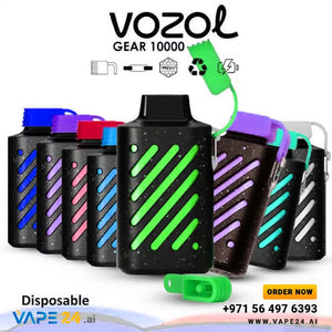 VOZOL Gear 10000 Puffs Vape - Best Price in Dubai Flavors-: Cool Mint