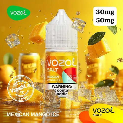 Buy Vozol Saltnic 30MG & 50MG E-liquid in Dubai - Best Price Flavors ::: Mexican Mango Ice