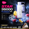 Vozol Star 35k Puffs Disposable Vape Blue Razz Ice