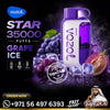 Vozol Star 35k Puffs Disposable Vape Grape Ice
