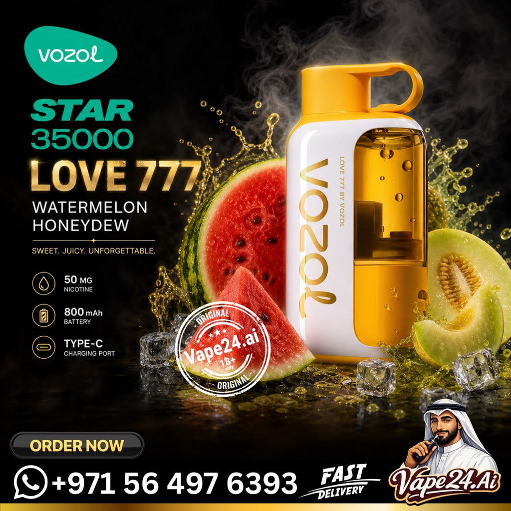 Vozol Star 35k Puffs Disposable Vape Love 777 Flavor