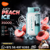 Vozol Star 35k Puffs Disposable Vape Peach Ice
