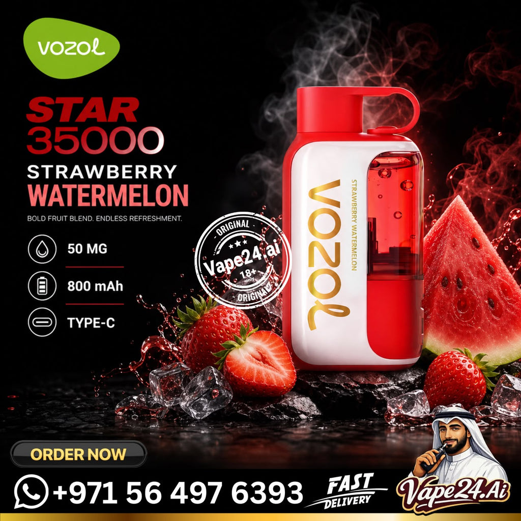 Vozol Star 35k Puffs Disposable Vape Strawberry Watermelon