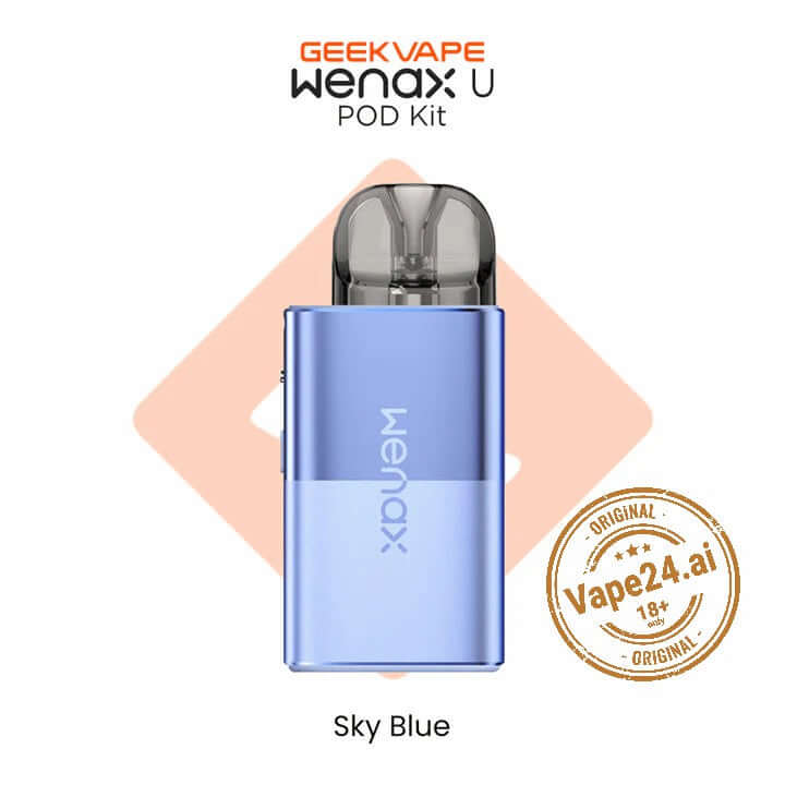 Wenax U Pod Kit in Dubai - GeekVape’s Best for MTL & RDTL VapingDevice Models ::: Sky Blue