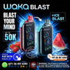 Waka Blast 50000 Puffs Disposable Vape – 50mg,Rechargeable – Dubai UAE