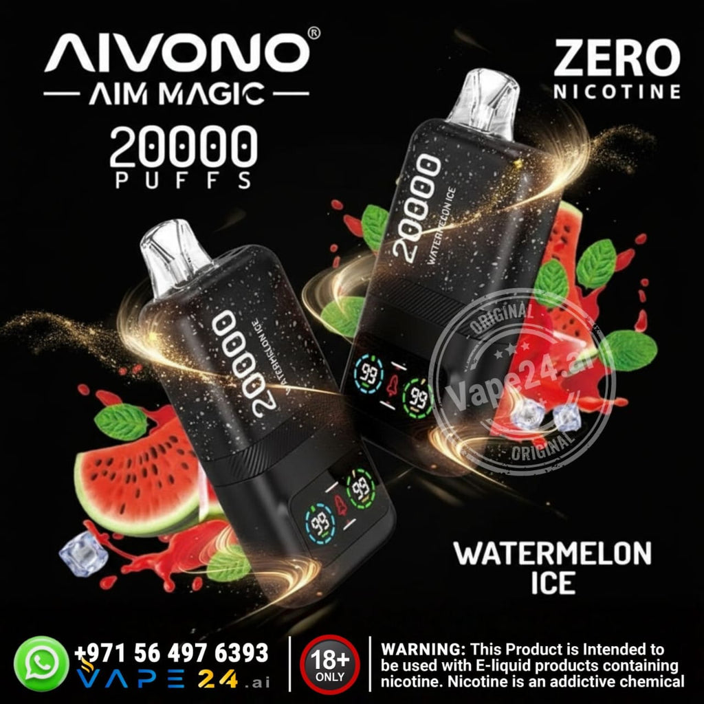 AIVONO AIM MAGIC 20000 Puffs Disposable Vape – 0% Nicotine in Dubai