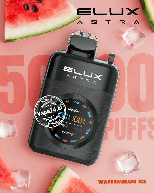 Elux Astra 50000 Puffs 50mg Disposable Vape in Dubai, UAE