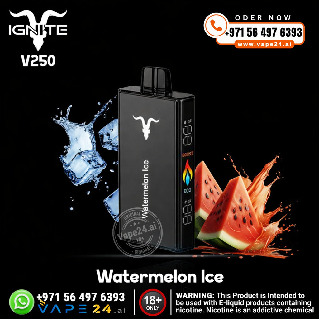 IGNITE V250 25000 Puffs Disposable Vape 50mg- in UAE