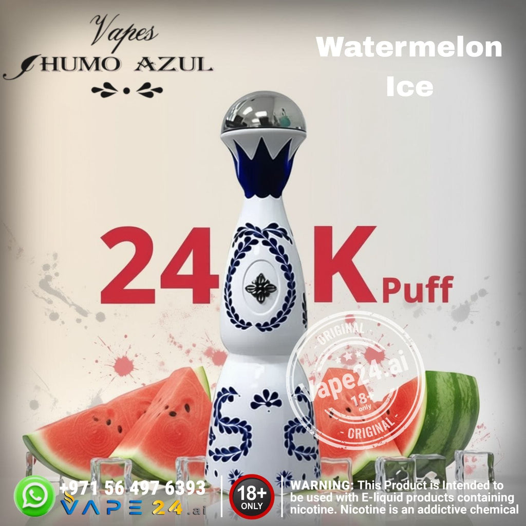 Humo Azul 24000 Puffs Rechargeable Disposable Vape in Dubai