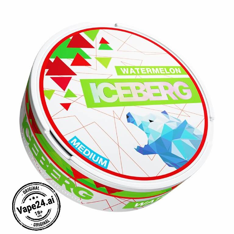 Iceberg Nicotine Pouches - Buy in Dubai, UAE Flavors: Watermelon – 20mg