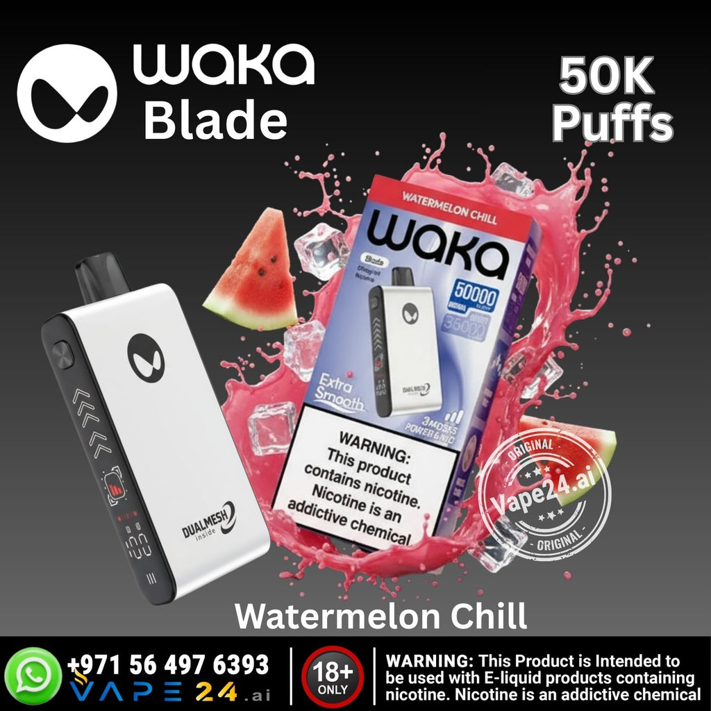 Waka Blade 50000 Puffs Disposable Vape – High Puff Device in UAE