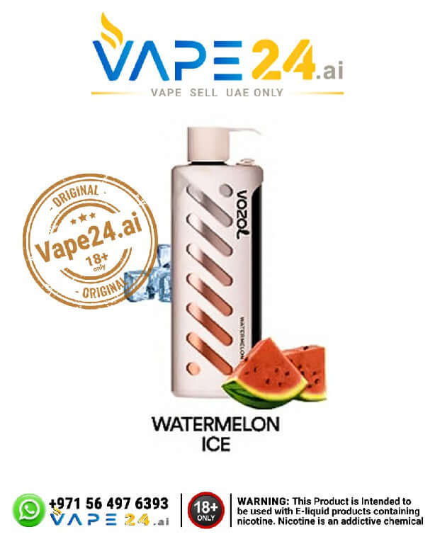 Vozol Gear Shisha 25000 Puffs Disposable Vape in Dubai Flavors: Watermelon Ice