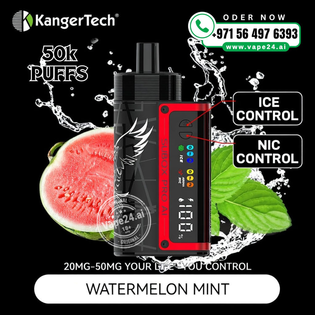 Kanger SUBOX PRO AI 50000 Puffs Disposable Vape Dubai Nic Control