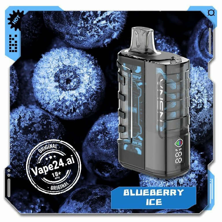 VNSN GHOST 15000 Puffs Disposable Vape – 12 Flavors FLAVOR ::: Blueberry ice