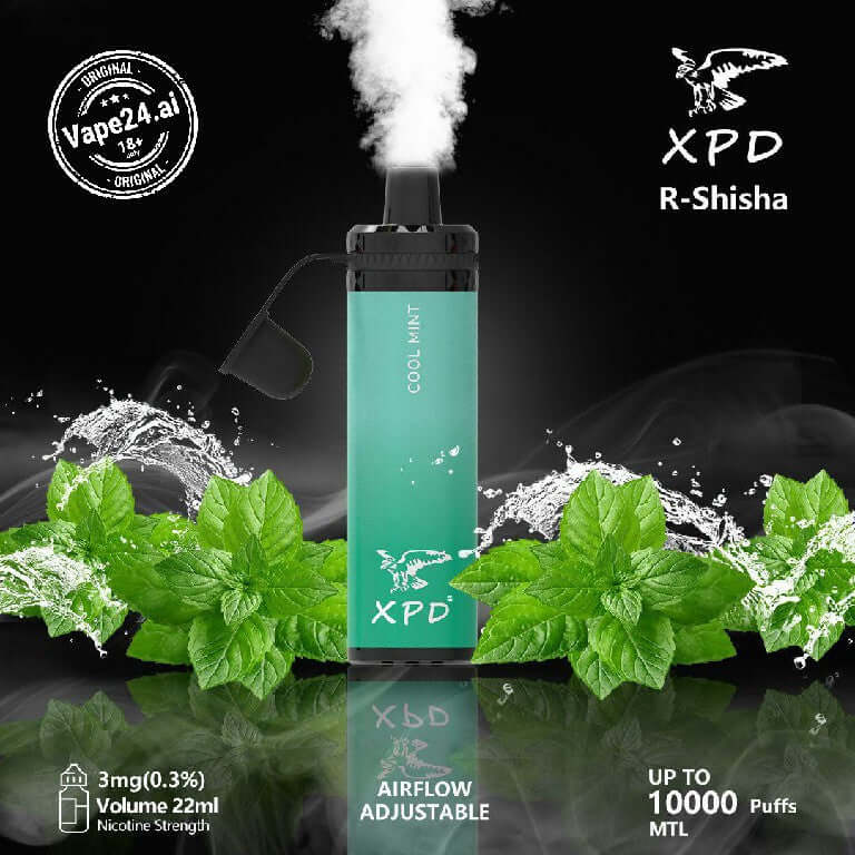 XPD BAR R Shisha 10000 Puffs Disposable Vape in UAEFlavors ::: Aloe Grape