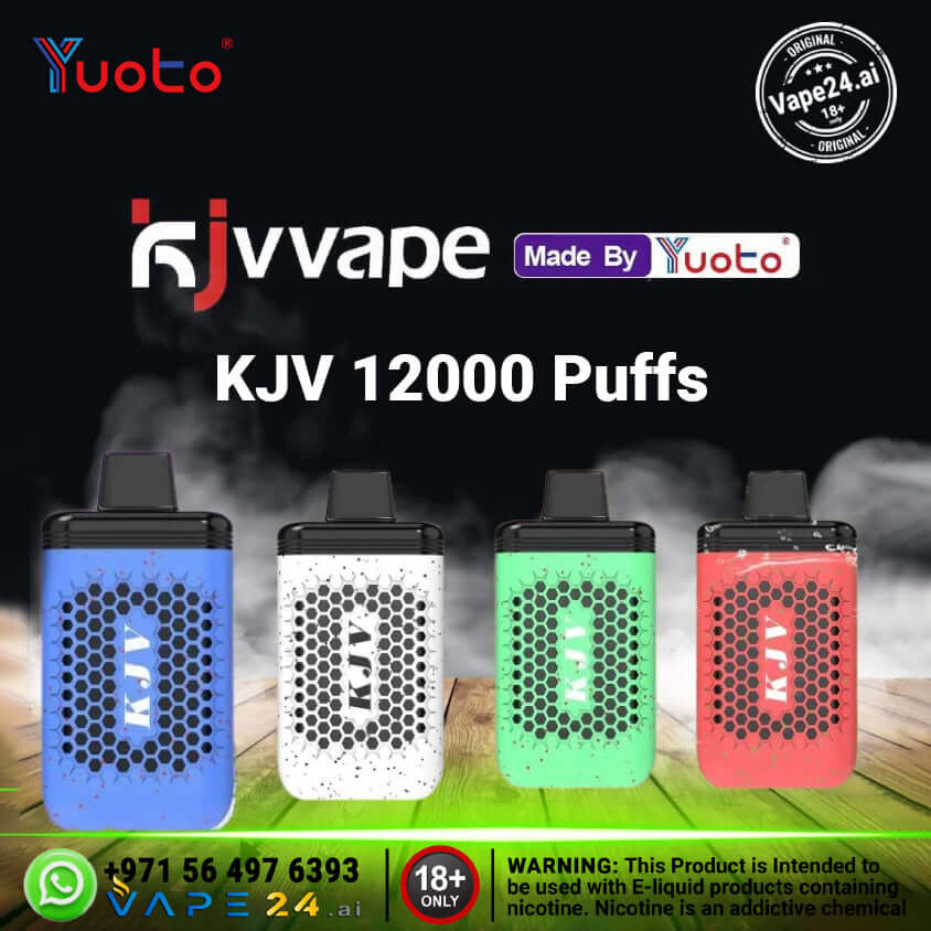 Yuoto KJV 12000 Puffs Disposable Vape - 12,000 Puffs, 650mAhFLAVORS ::: Banana Ice