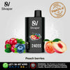 Silvaper 24000 Puffs Disposable Vape – Long-LastingFLAVOR ::: Peach berries