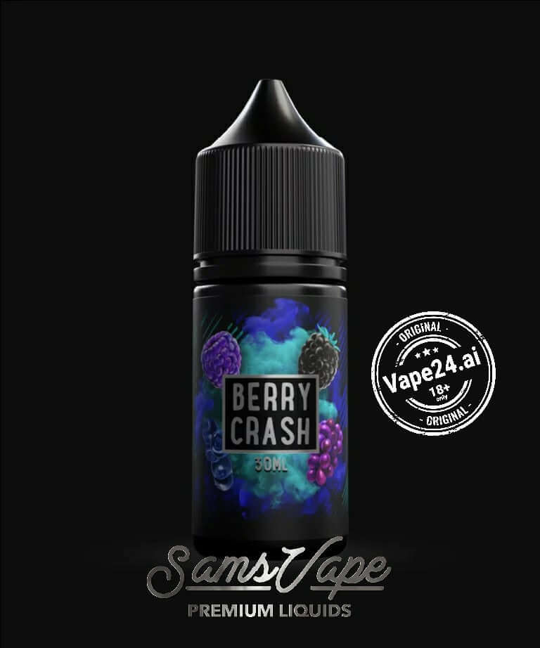 SAM VAPES Salt Nicotine 30ml E-Liquid | Dubai Flavors: Berry Crash