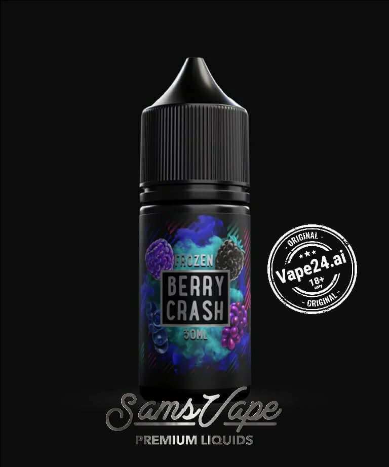 SAM VAPES Salt Nicotine 30ml E-Liquid | Dubai Flavors: Berry Crash Frozen