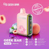 Geek Bar Pulse Peach Ice Disposable Vape 15000 Puffs - Features and Packaging.
