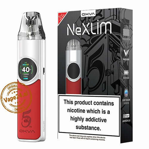 OXVA NeXLIM Pod System Kit 1500mAh – Buy in Dubai UAE Choose Model: Glory Red