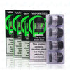Vaporesso Luxe Q Replacement Pods 4-pack with 2ml and 3ml mesh pods for enhanced vaping experience.