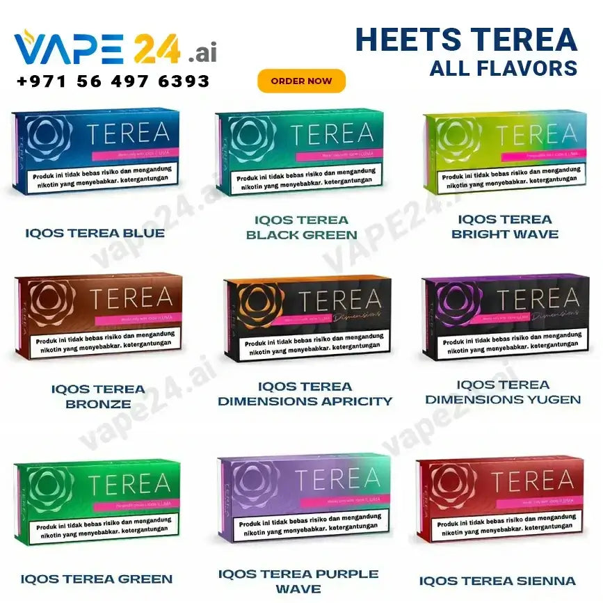 Terea - Turquoise (10 packs) - Buy Online