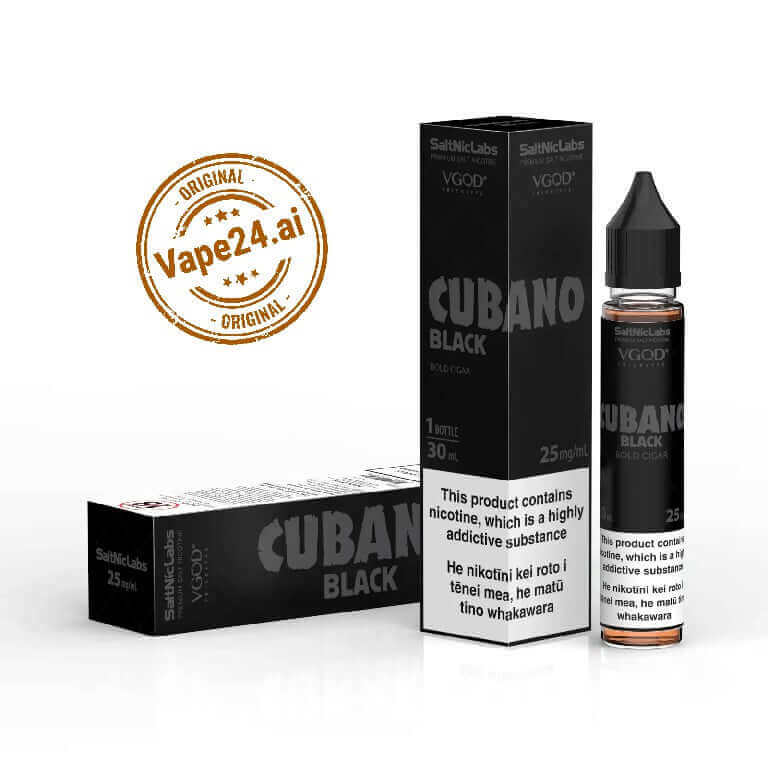 VGOD SaltNic 30ML E-Liquids - All Flavors Available in DubaiFLAVOR-: Cubano Black