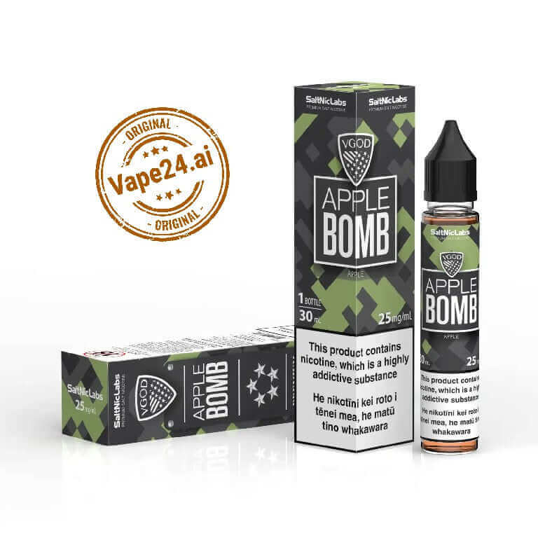 VGOD SaltNic 30ML E-Liquids - All Flavors Available in DubaiFLAVOR-: Apple Bomb