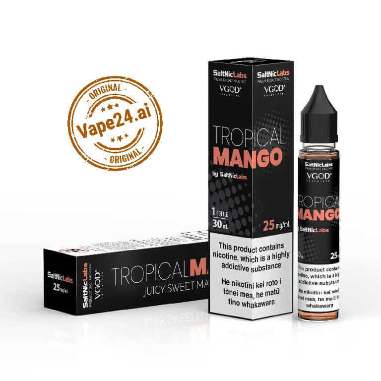 VGOD SaltNic 30ML E-Liquids - All Flavors Available in DubaiFLAVOR-: Tropical Mango