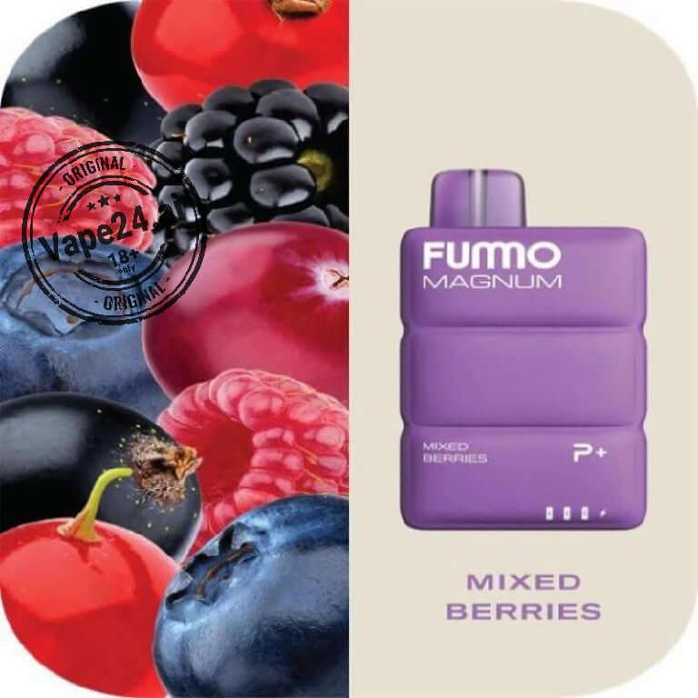 Buy Fummo Magnum 8000 Puffs Disposable Vape in Dubai Flavors: Mixed Berries