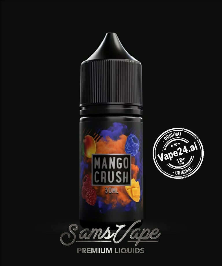 SAM VAPES Salt Nicotine 30ml E-Liquid | Dubai Flavors: Mango Crush