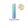 Uwell Caliburn G4 Mini Pod System in Peafowl Emerald color with sleek design.