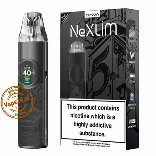 OXVA NeXLIM Pod System Kit 1500mAh – Buy in Dubai UAE Choose Model: Power Black