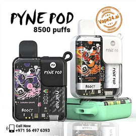 PYNE POD 8500 - Ultimate Disposable Vape in Dubai Flavors-: PEACH ICE