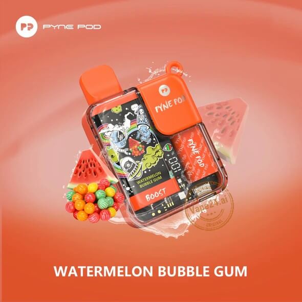 PYNE POD 8500 - Ultimate Disposable Vape in Dubai Flavors-: Watermelon Bubble Gum