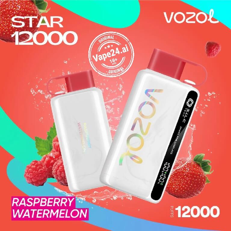 Vozol Star 12000 Puffs Disposable Vape in DubaiFlavors ::: Blue Razz Ice