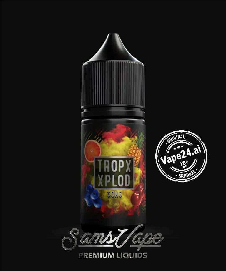 SAM VAPES Salt Nicotine 30ml E-Liquid | Dubai Flavors: Tropx Xplod